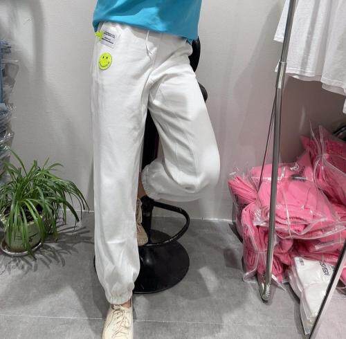 夹子笑脸卫裤，女装休闲裤，菲库feiku