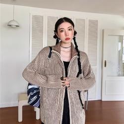 网络图现货 美式复古潮牌慵懒风宽松毛衣J596-P55图片