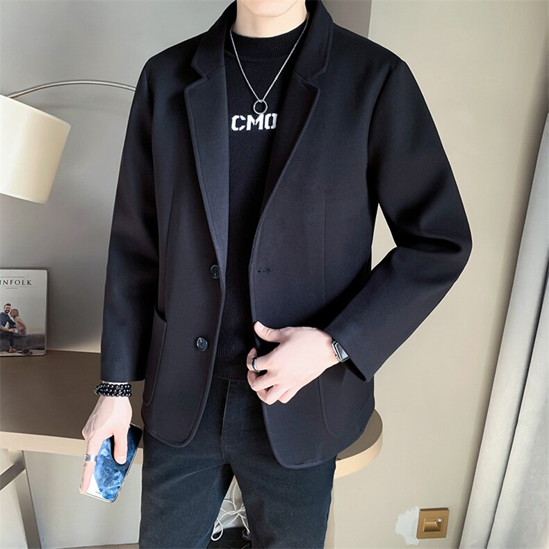 店主风~2025秋冬休闲呢子西装外套F850/P125,男装西服套装,电商B331