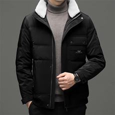 SQY28808秋冬新款2023年男士休闲羽绒服加厚保暖夹克外套P250，男装羽绒服，电商B360