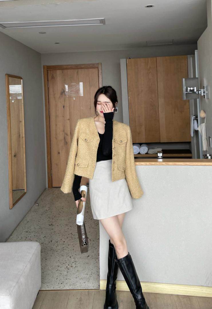 秋天小香我家，皮衣我家，女装皮衣，密斯倩