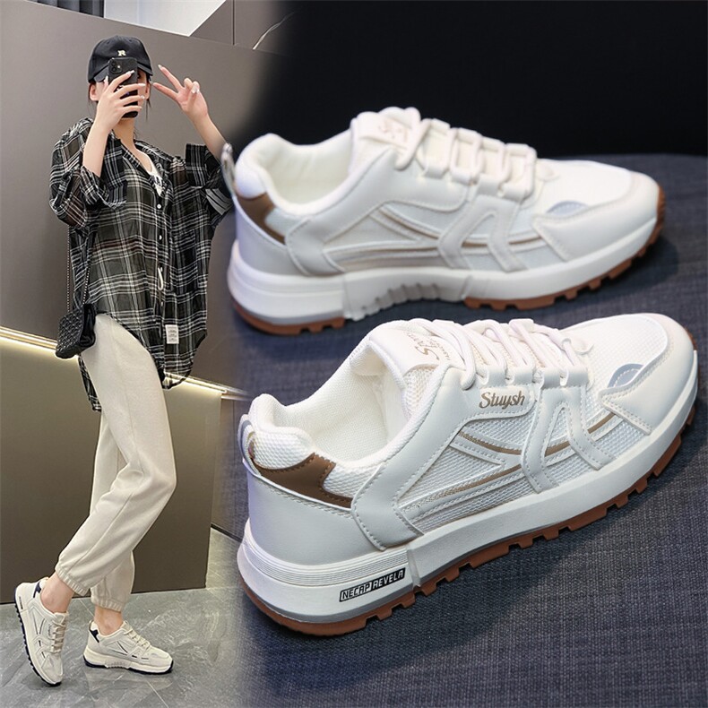 厚底老爹鞋春季新款学生跑步休闲运动鞋女，女鞋休闲鞋，电商A223