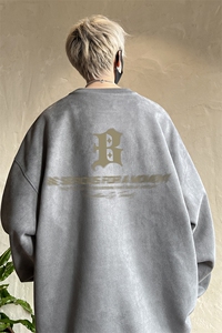 抖音供货、重磅显瘦卫衣秋圆领宽松D223A-DY-LPWY105-特p40图片