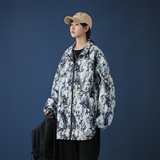 2020年秋冬新款创意印花大码外套男女已注册DS-B293-Y760，男装夹克，电商A306