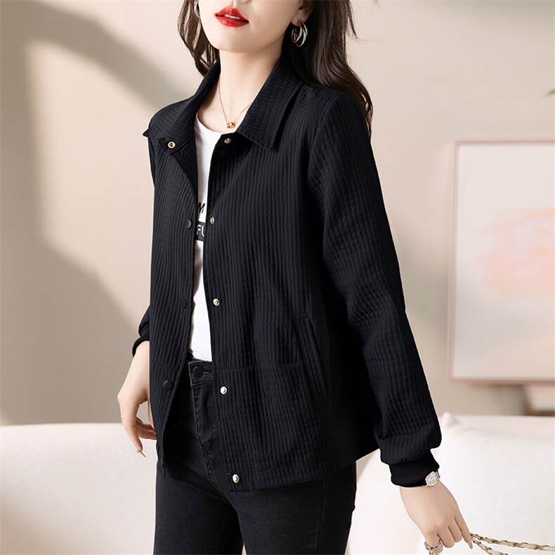 2023春款修身显瘦气质百搭潮流薄外套（不带里衬）,女装短外套,余墨
