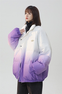 XZ-230-1MY58中性风简约轻奢百搭扎染渐变休闲面包服P128控158图片