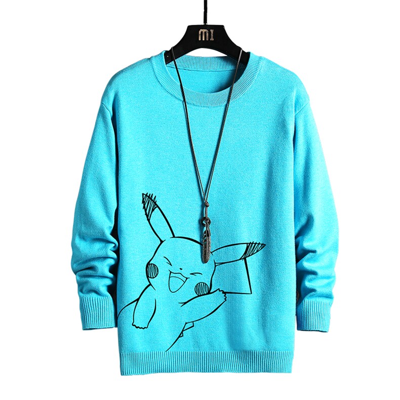 M67193-P45加绒款-P65圆领毛衣男大码针织衫男毛线衣线衫网格,男装针织衫/毛衣,电商A040A