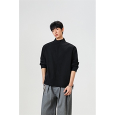 时尚立领棒球服衬衫韩版户外宽松抽绳防晒外套衬衫男冲锋衣P42，男装防晒衣，电商B319