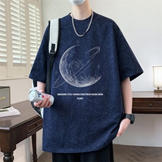 ！2026夏季新款男士百搭潮牌短袖T恤情侣半袖T2562特P25，男装T恤，电商B220