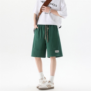 8XL-M 抖音品质特大码 ins潮流亮色休闲短裤印花五分裤DK1521P35图片