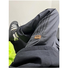 07qwer灰色三杠条纹裤子男夏季薄款美式复古工装裤休闲直筒运动裤，男装休闲裤，星座1116A（原606A-3）