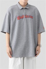 夏季新款POLO杉休闲潮流美式华夫格百搭翻领短袖T恤PL3321-P51，男装T恤，星座717