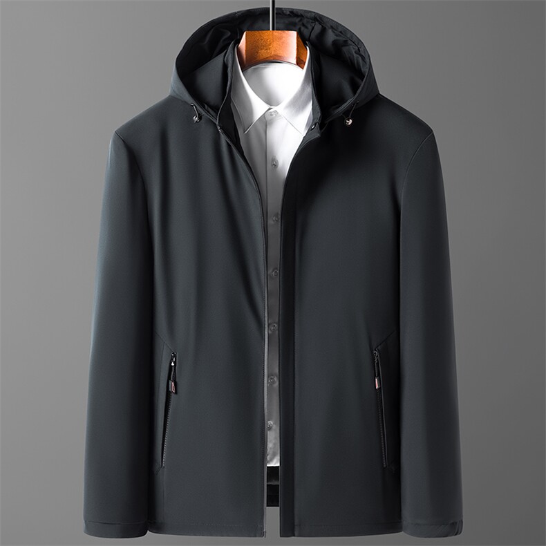 爸爸棉服连帽外套棉衣2023秋新款中老年男装冬季棉袄C2117-P160,男装棉衣,电商B212（原钱塘6029）