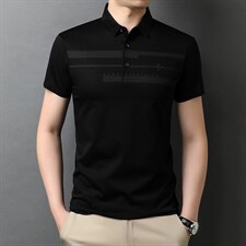 2023年春款男士上衣POLO长袖T恤P66图片