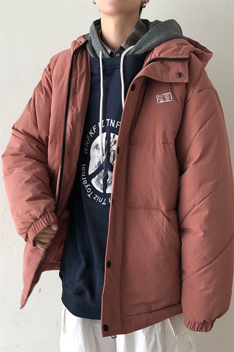 【】A003-HY8008-P130冬装新款印花连帽面包服棉衣几物2,男装棉衣,电商A003