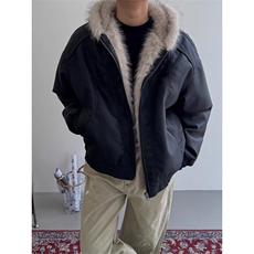 美式复古座山雕棉服男秋冬季cleanfit重磅夹克外套M22299-p118，男装夹克，星座1008