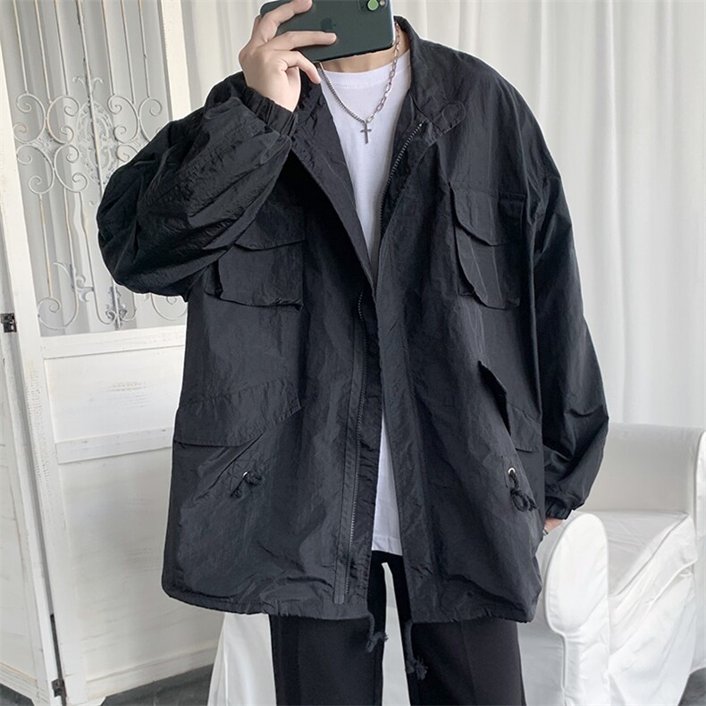 20年夏季新款工装简约防晒衣男女外套跑量品质B293-FSY06-P40,男装夹克,电商A306