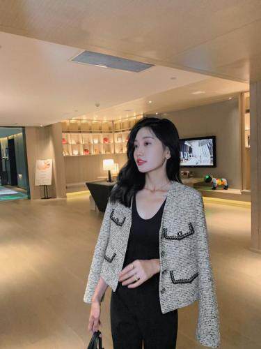 气质修身小香风外套，其它，M.W 嫚维