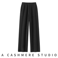 2025秋冬百搭时尚简约韩版四平加密加厚带兜直筒裤，女装休闲裤，珍丝贝尔