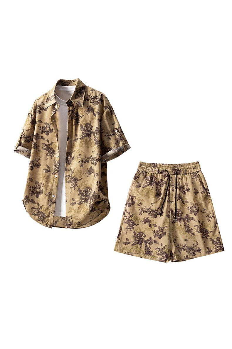 月季花套装TZ77803特P45衬衫DCS77804特P27DK77805特P18套装控88,男装衬衫,星座227-7
