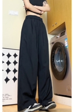 夏季山本裤奶芙裤慵懒风休闲阔腿裤长裤K8537-P23【特价】，男装休闲裤，电商A007