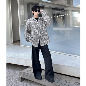 2026新款现货美式复古小香风衬衫高级感百搭休闲衬衣P58C237图片