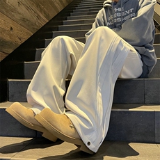 2025男女新款西裤休闲裤直筒长裤504-K190-P55控78(加绒P65控89)，男装西裤，星座504