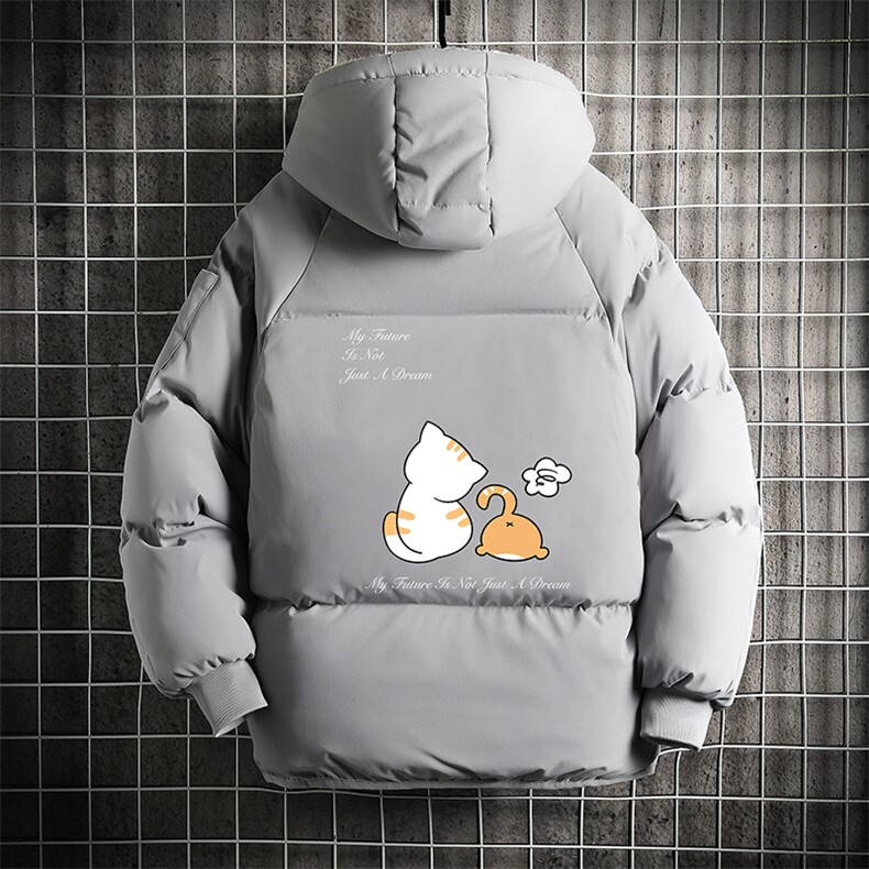 控128加绒面包服男大码羊羔毛棉衣男MY16357-P100,男装棉衣,电商A040A