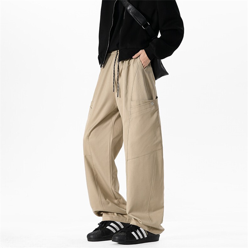 2025春季休闲裤百搭直筒工装裤A522特P45控78，男装休闲裤，电商A309