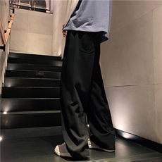 k1013-p50-控68M-5XL美式高阶黄泥拉链宽松大码牛仔裤cityboy，男装牛仔裤，星座116