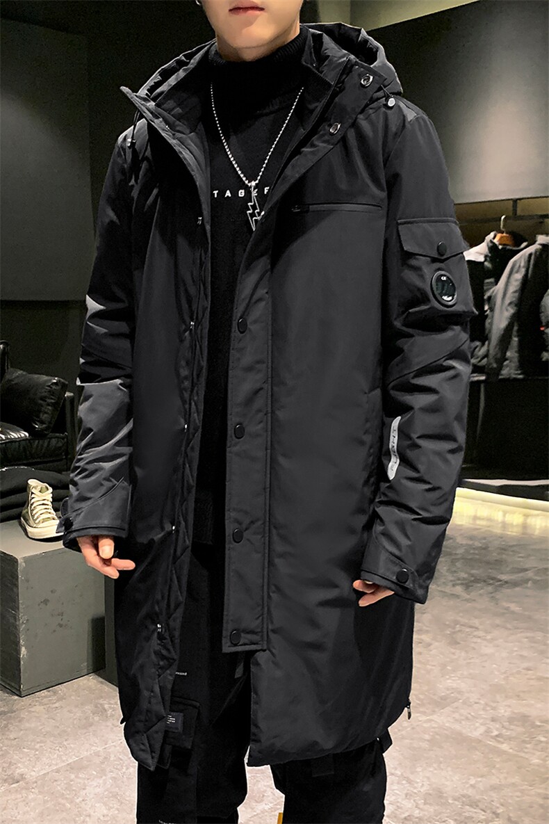 男士羽绒服2020冬季中长款新款韩版潮流加厚外套DS581T,男装羽绒服,电商A102