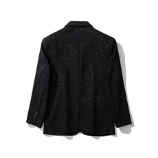 1白底96%聚酯纤维4%氨纶大码M-5XL满天星西装男XF77871P85控138，男装西服套装，星座226-2