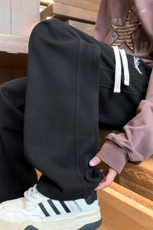 ！2025秋冬新款男士冬季呢料直筒休闲裤百搭长裤WK2128特P45，男装休闲裤，电商B220