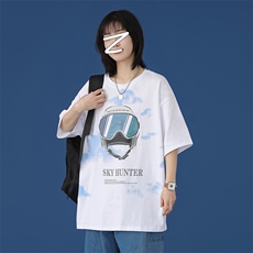 数据款仿纯短袖t恤男新款百搭宽松潮流休闲T恤衫TC3094-P25，男装T恤，星座717