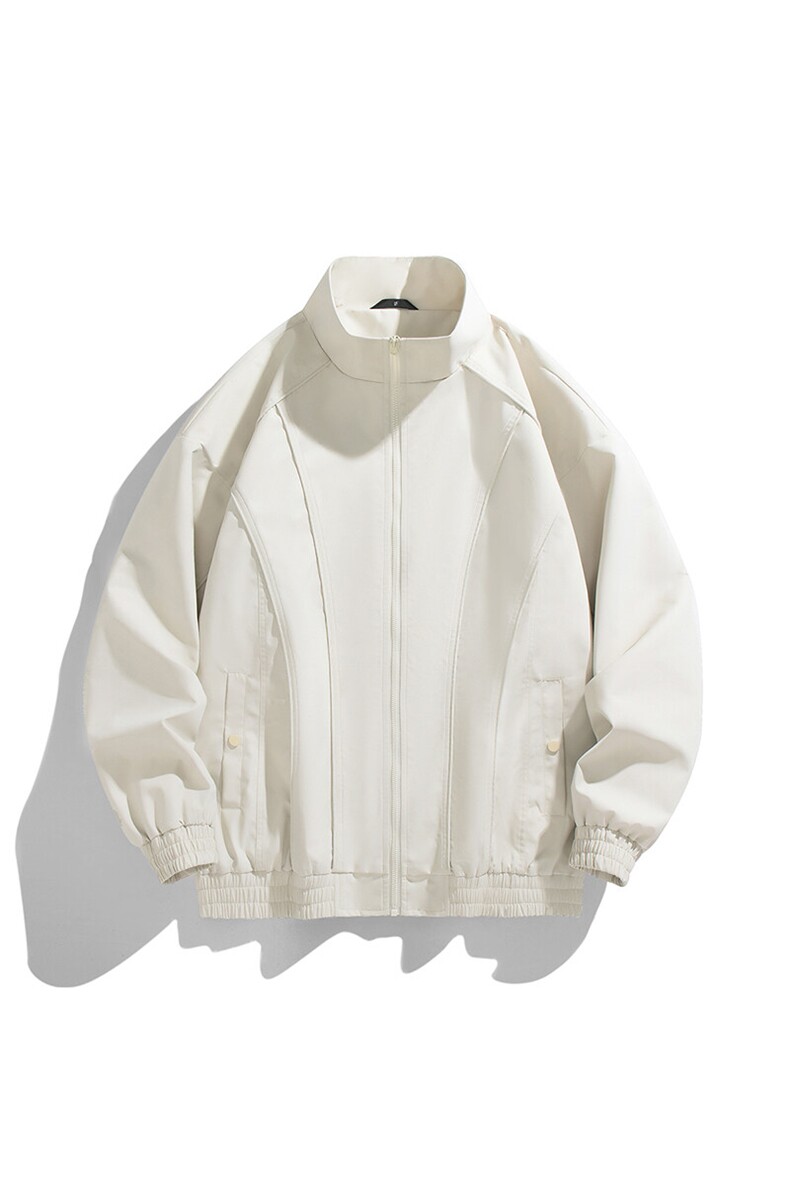 新款中性风户外夹克男立领纯色上衣冲锋衣外套A157B-JK7866-P60,男装夹克,电商A157B