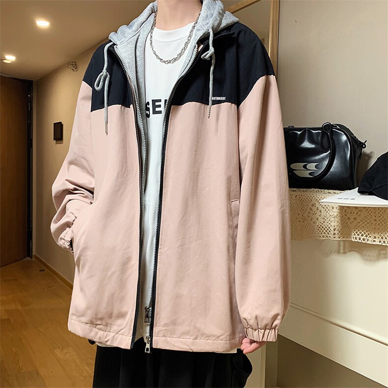 2021新款秋季韩版港风休闲外套潮流男生工装夹克上衣W1239-P53,男装夹克,星座512-4