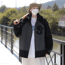 Wt50-P56日系双层防水冲锋衣，男装夹克，星座1501-1