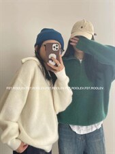 拉链毛衣，女装针织衫/毛衣，FST