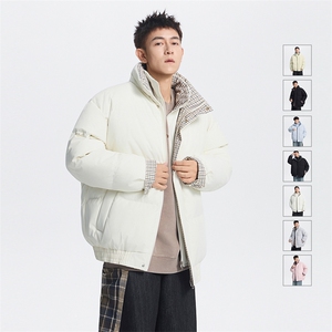 棉服冬季新款拼接假两件棉服设计感休闲百搭加厚保暖MY2515-P85图片