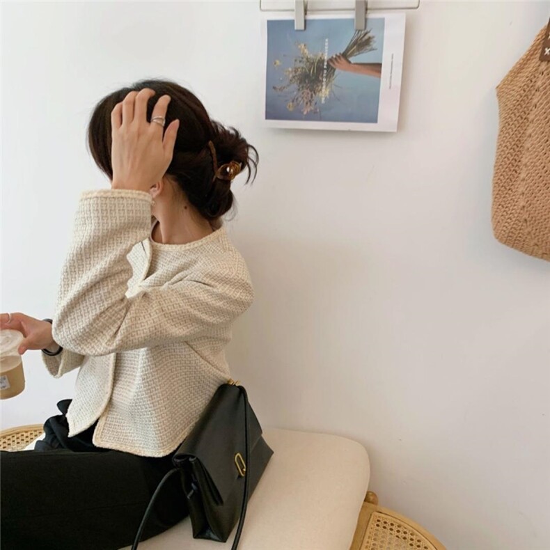 【编织小香外套】气质显瘦，其它，郭郭家