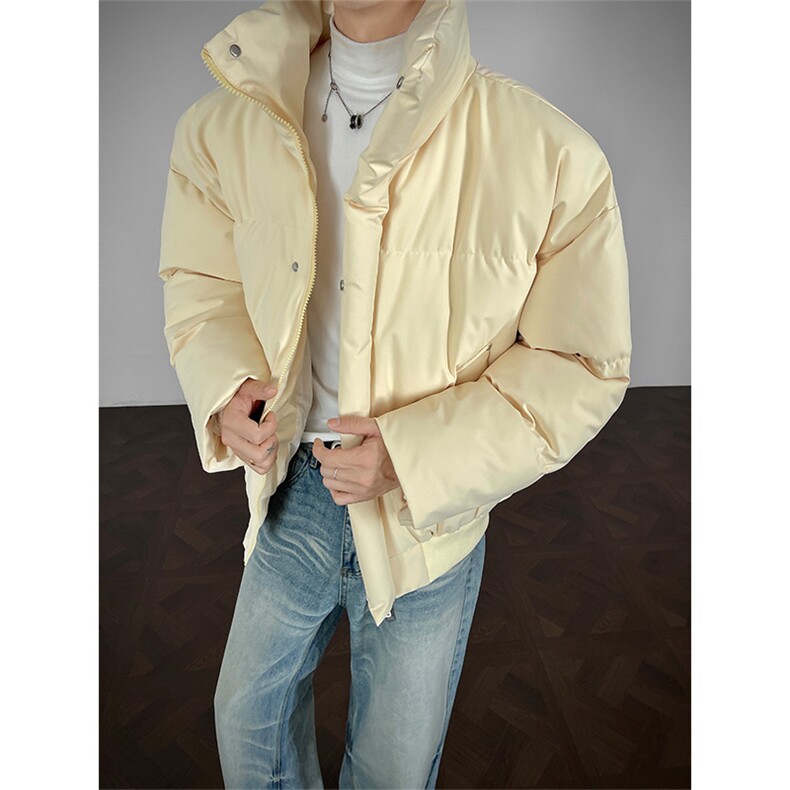 支持二开冬装加棉加厚立领棉服男女棉衣外套光板面包服M816-P70,男装棉衣,电商A441