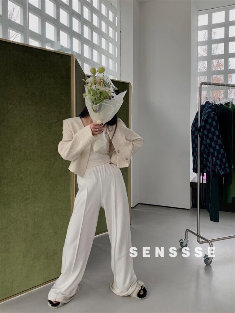 [现货]春款小香风短款百搭韩系外套，其它，SENSSSE