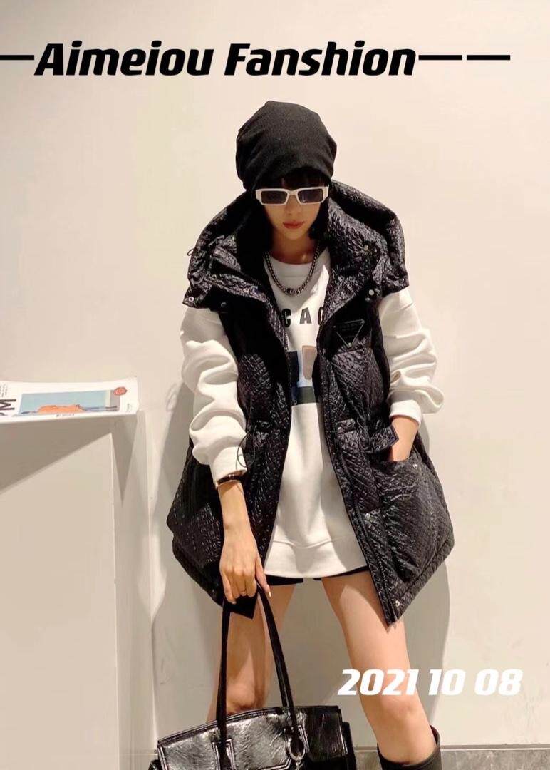 爱美欧现货羽绒马甲，女装马甲，爱美欧