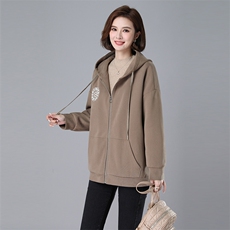 时尚新款女装加厚保暖棉服外套宽松显瘦加绒棉衣冬季必备单品，女装棉衣/棉服，秋牧寒烟