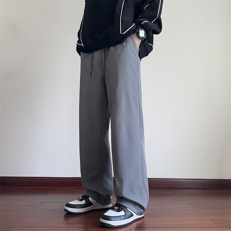 加绒休闲裤男宽松冲锋裤拖地裤K4657-P35加绒P45控58加绒控68,男装卫衣,星座209-2