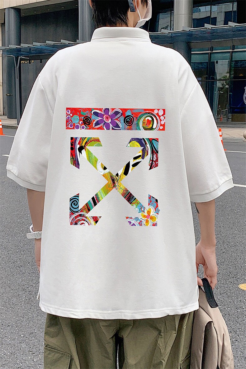 PL57169-P35翻领短袖polo衫男大码胖子半袖t恤男有领保罗衫模特,男装Polo衫,电商A040