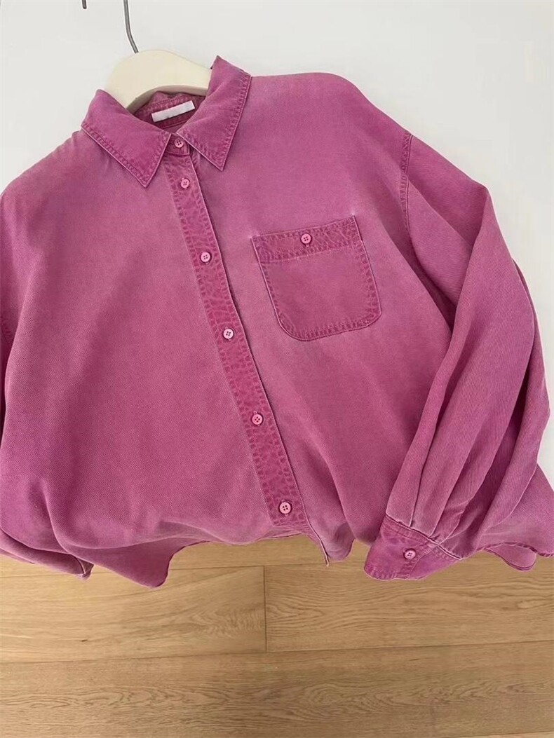 春夏重工水洗牛仔衬衣，质感柔软舒服，其它，亿炫(5F)