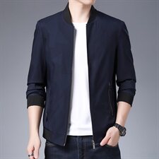 M28023钱塘2021-2春秋季男士夹克商务高端男装P105控价不低188，男装夹克，钱塘207-2