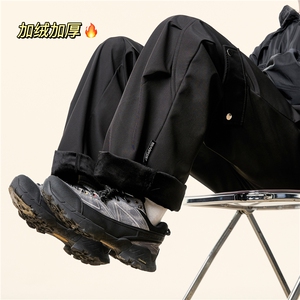 冬季新款户外机能褶皱设计感加绒冲锋裤B315-K23522JR-特p35控68图片
