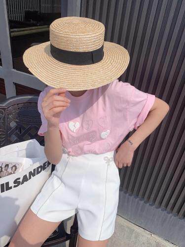 【现货】爱心T恤，女装T恤，JUAN